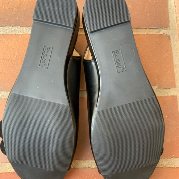 GUC Darling Beacon Black Slingback Style Shoes - Picture 4 of 7